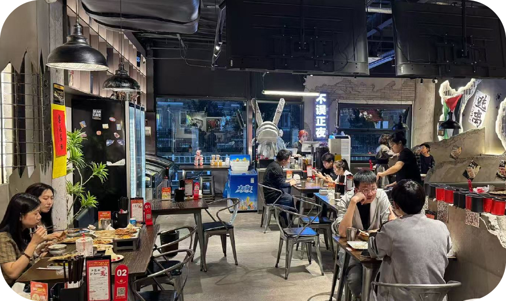 夕霞阁火爆门店2